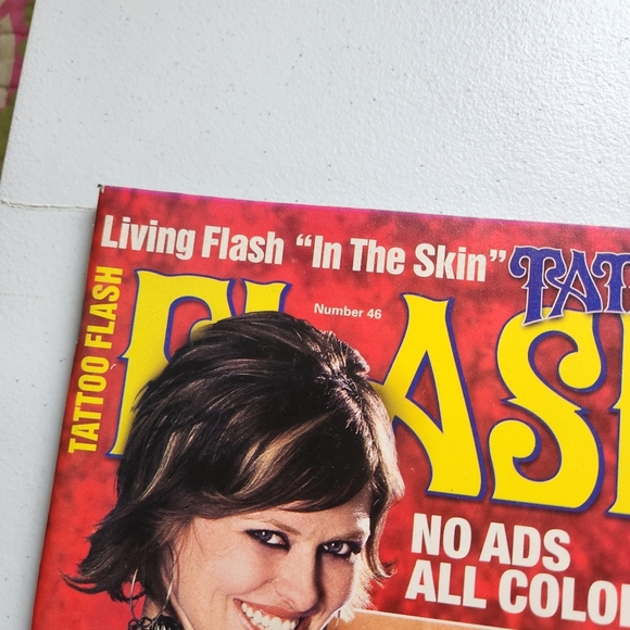 Vintage Y2K Flash Tattoo Magazine Lot Of 4 Magazines Womens Tattoos 1998 2001 - Picture 10 of 16